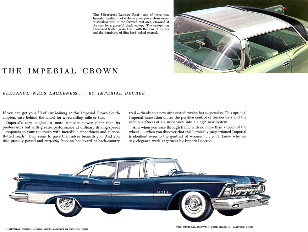 1959 Chrysler Imperial Brochure Page 4